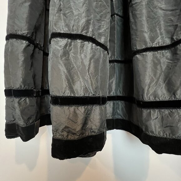 Tostmann Trachten Black Dirndl Skirt Oktoberfest Whimsigoth Euro 42 US Medium - Picture 3 of 10